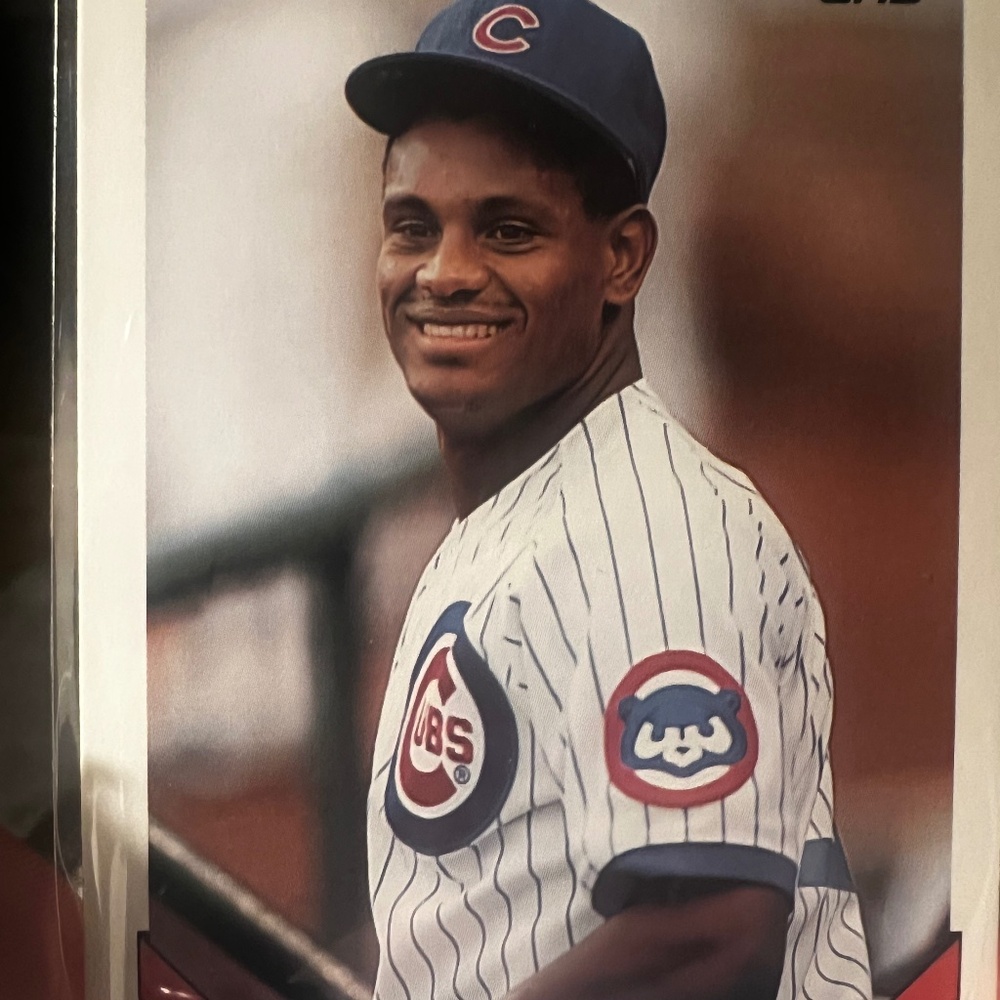 Sammy Sosa Misprint Card